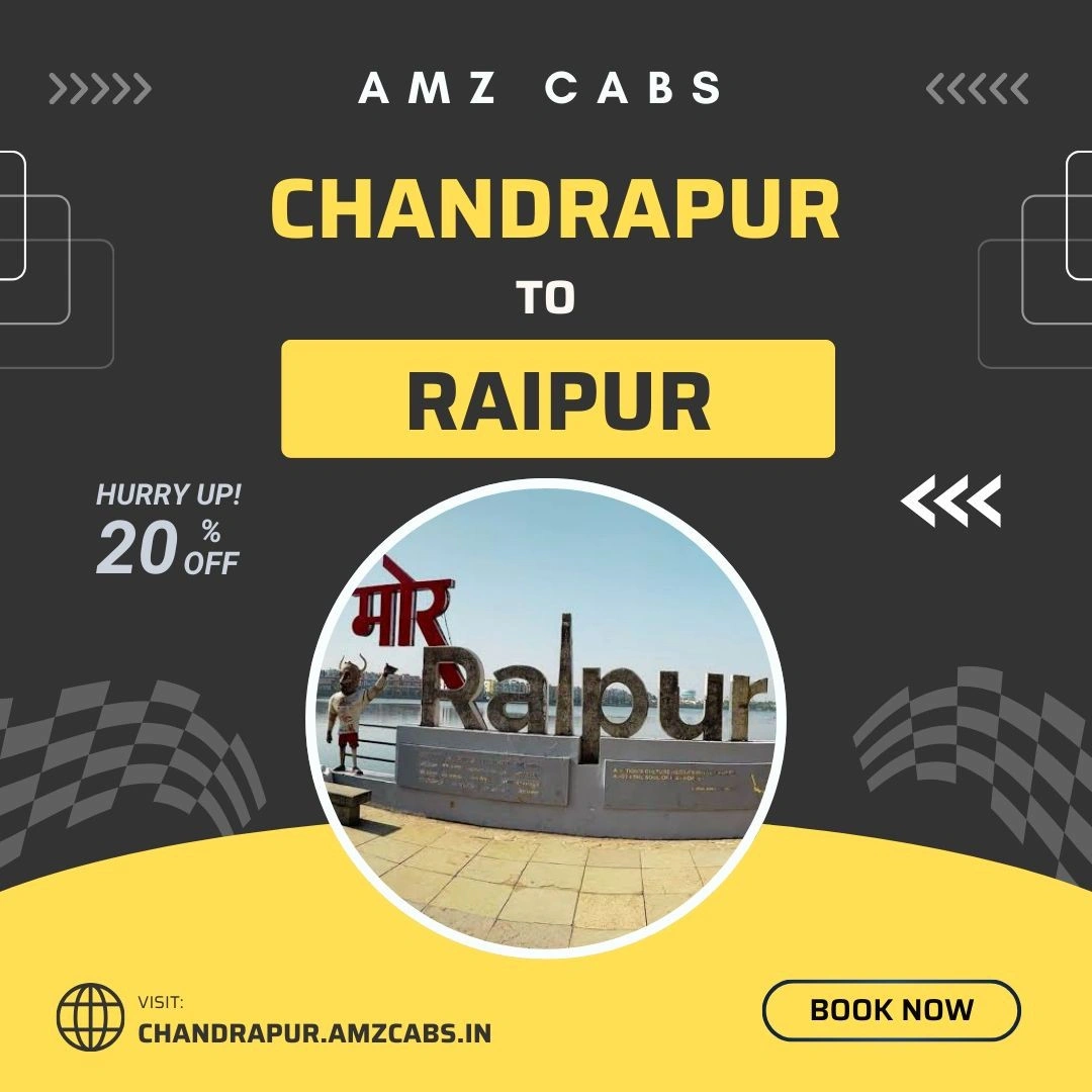 Chandrapur to Raipur Taxi