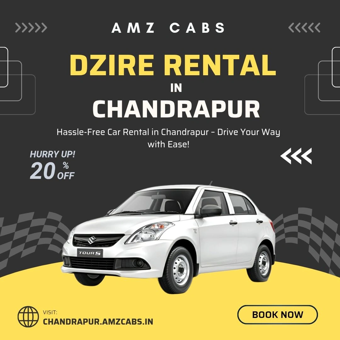 Swift Dzire On Rent in Chandrapur